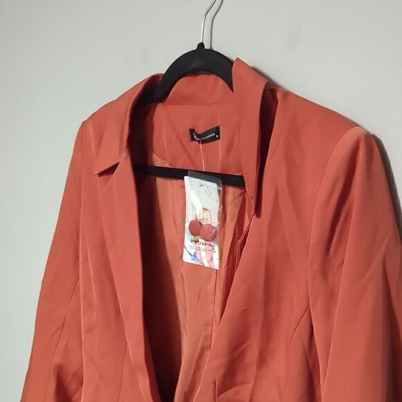 NWT Prettygarden Orange Blazer - Picture 2 of 7